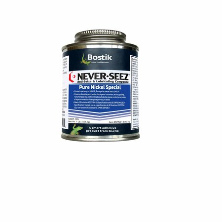 BOSTIK Bostik Never Seez NSBT-16NPure Nickel Special 1 lb. Brush Top Can NSBT-16N